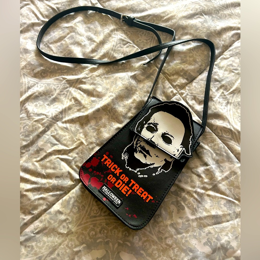 Black Halloween Crossbody Bag